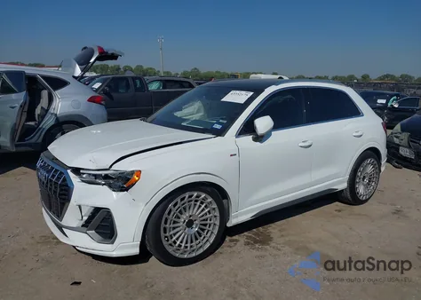 2021 Audi Q3 Premium 45 Tfsi S Line Quattro Tiptronic z USA, uszkodzony, nr VIN WA1DECF35M1037187